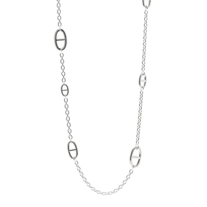 Hermes Sterling Silver Farandole Necklace 80 1 of 5