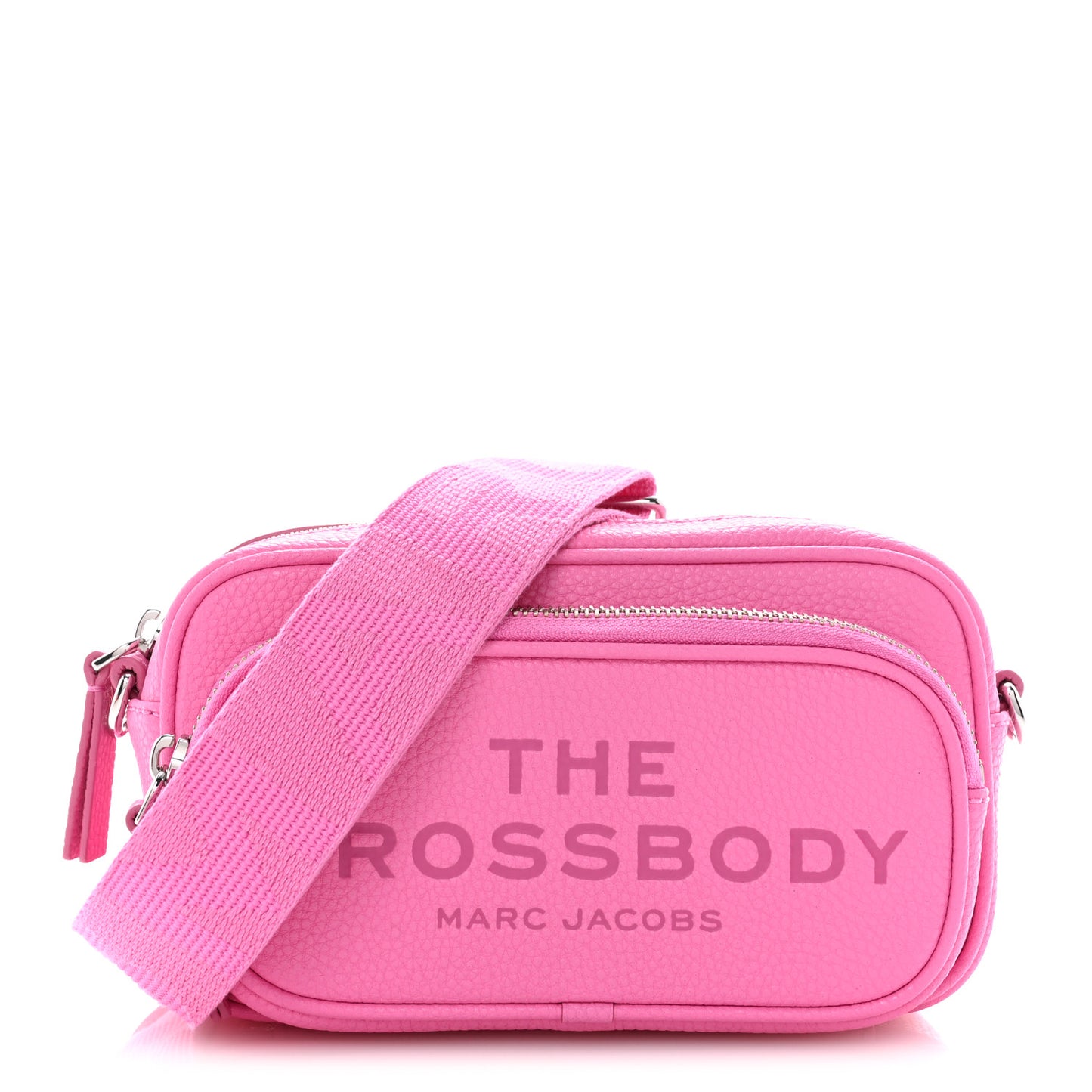 Grained Calfskin The Crossbody Bow Pink