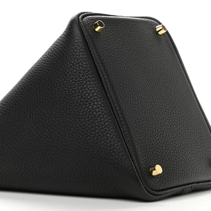 Hermes Taurillon Clemence Picotin Lock 18 PM Black 8 of 10