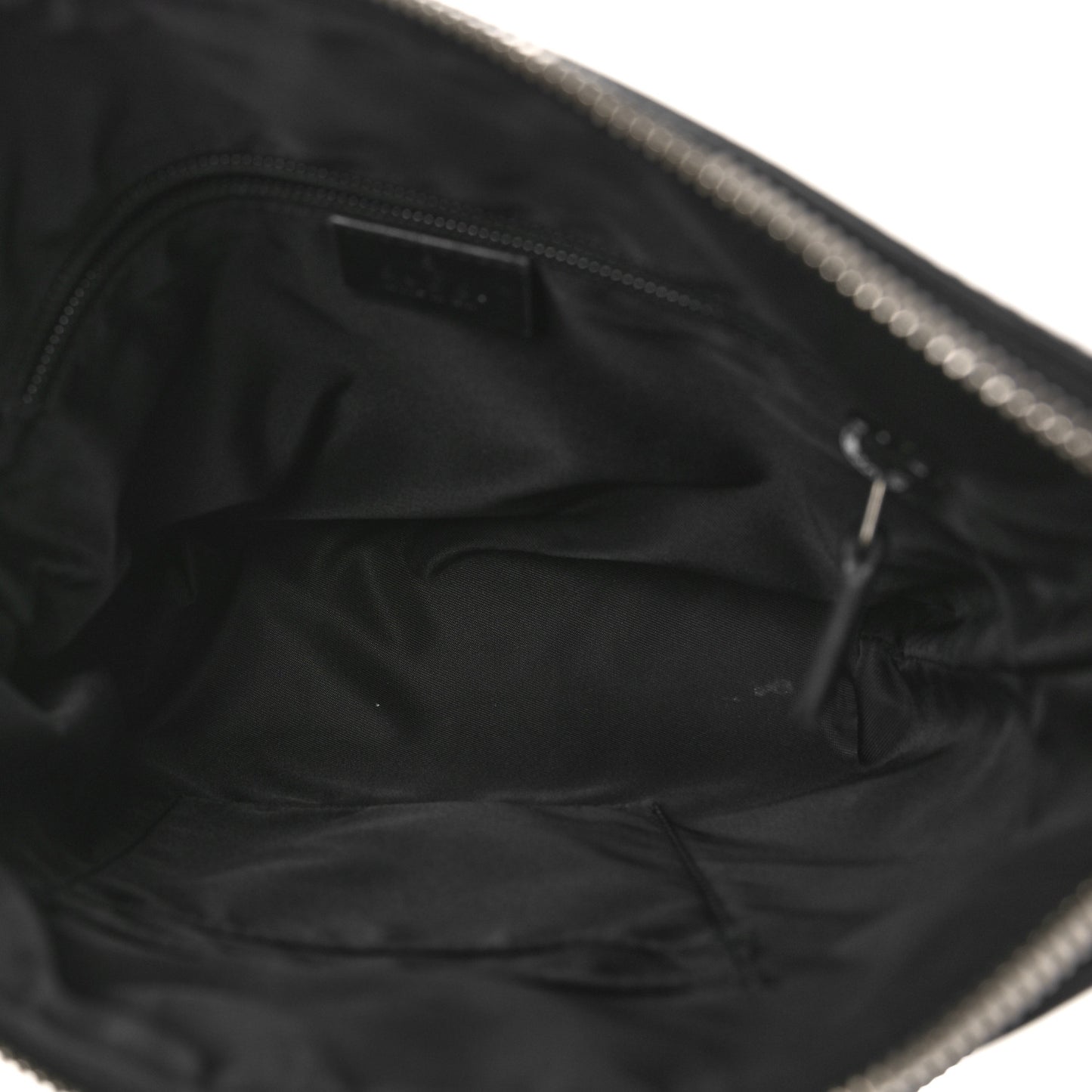 GG Supreme Monogram Web Messenger Bag Black