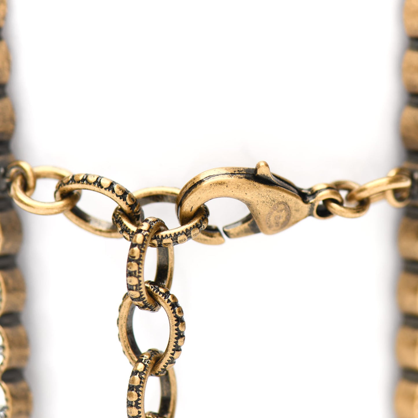 Crystal City of Lights Chain Bracelet Gold
