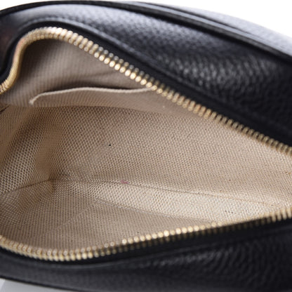 Gucci Pebbled Calfskin Small Soho Disco Bag Black 5 of 7