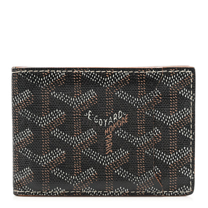 Goyard Goyardine Bi-Fold Victoire PM Wallet Black 1 of 7