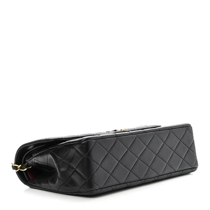 Chanel Lambskin Quilted Medium Double Flap Black 4 of 12