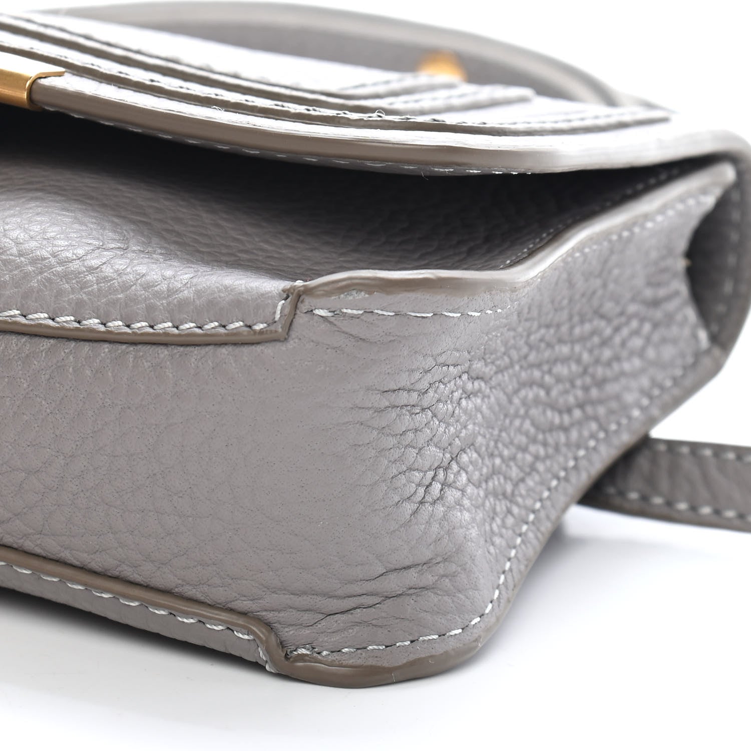 Chloe Calfskin Marcie Convertible Belt Bag Cashmere Grey 10 of 10