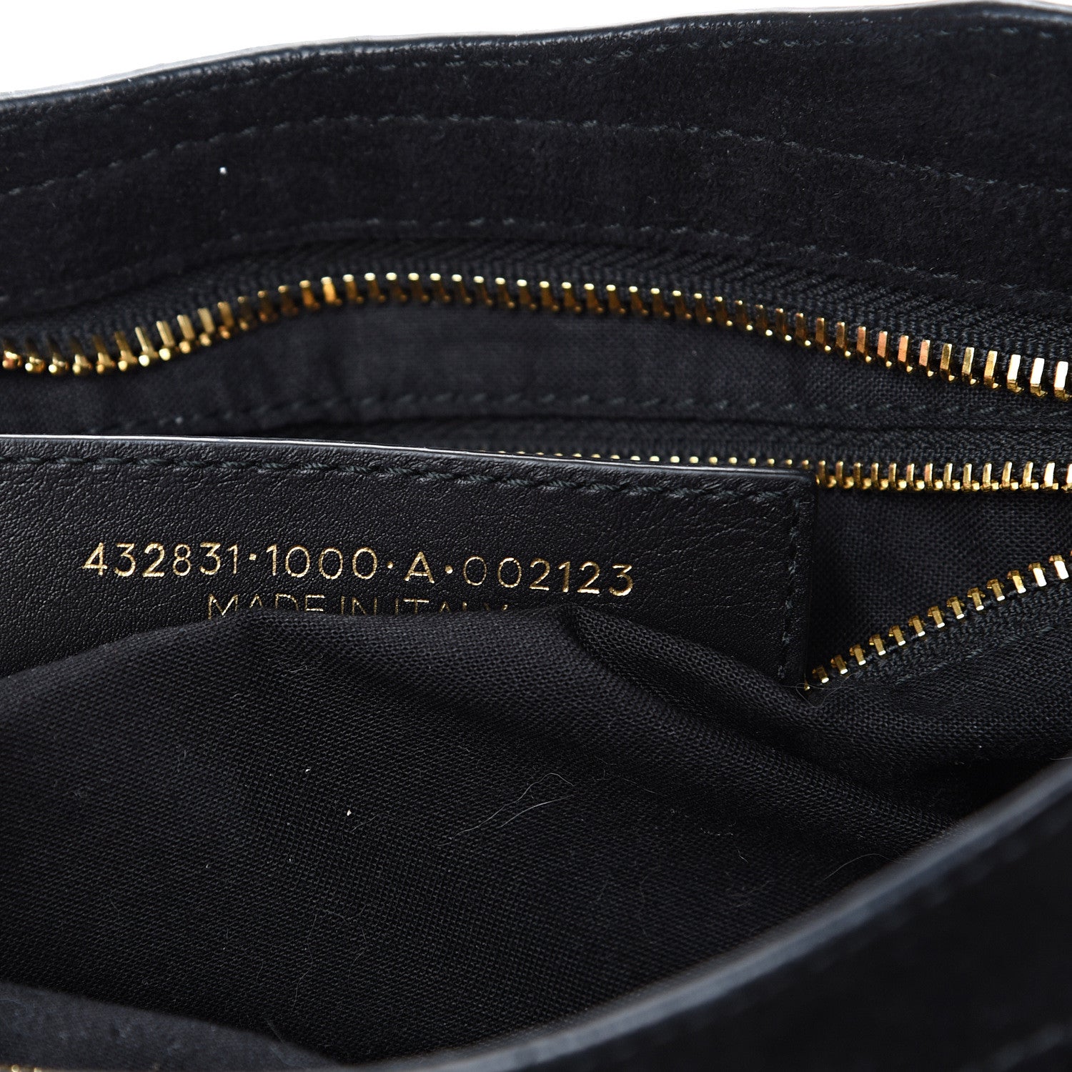 Balenciaga Suede Gold Metallic Edge Hardware S City Black 6 of 10