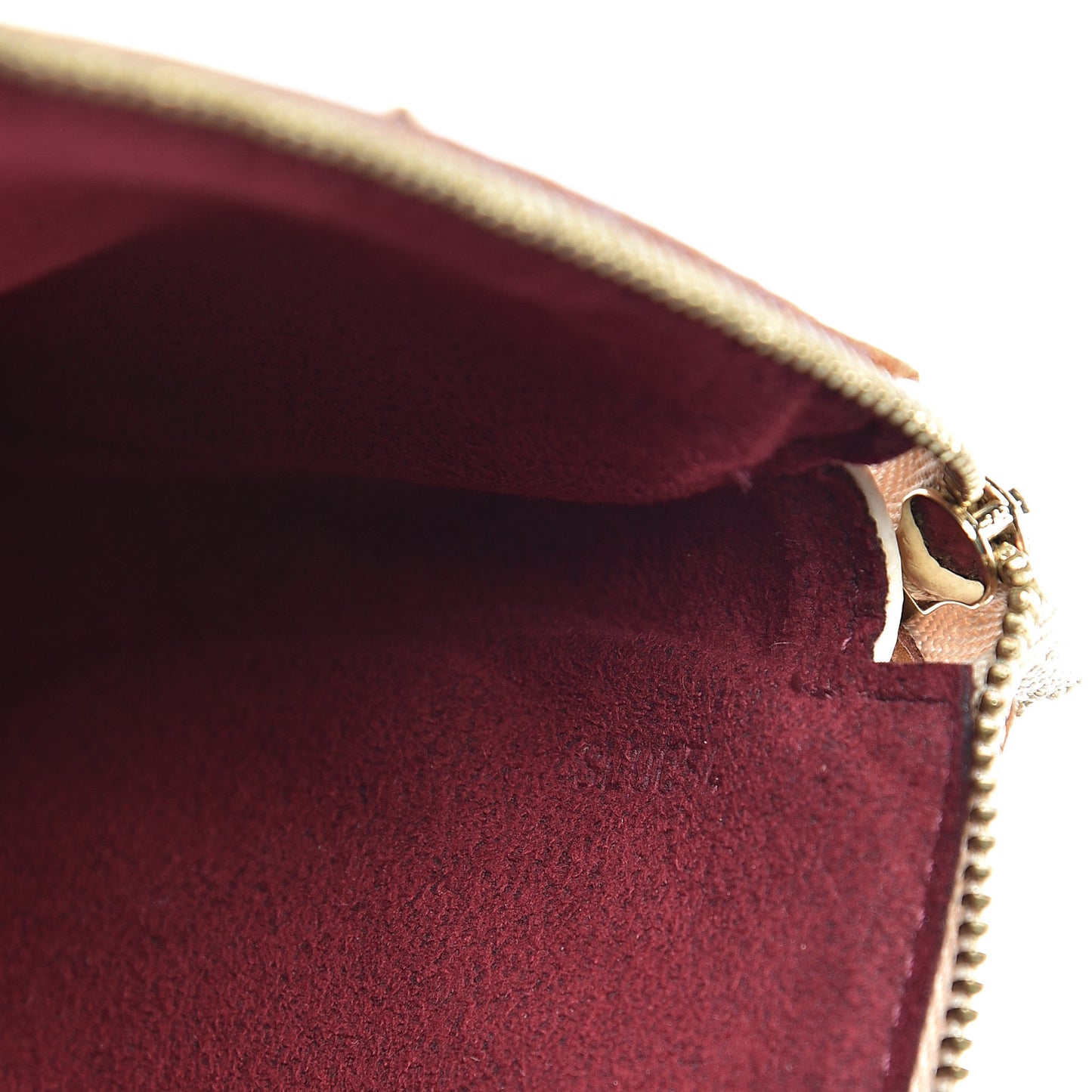 Monogram Multicolor Pochette Accessories White