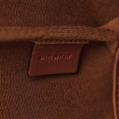 Celine Triomphe Canvas Calfskin Small Bucket Bag Tan 6 of 9