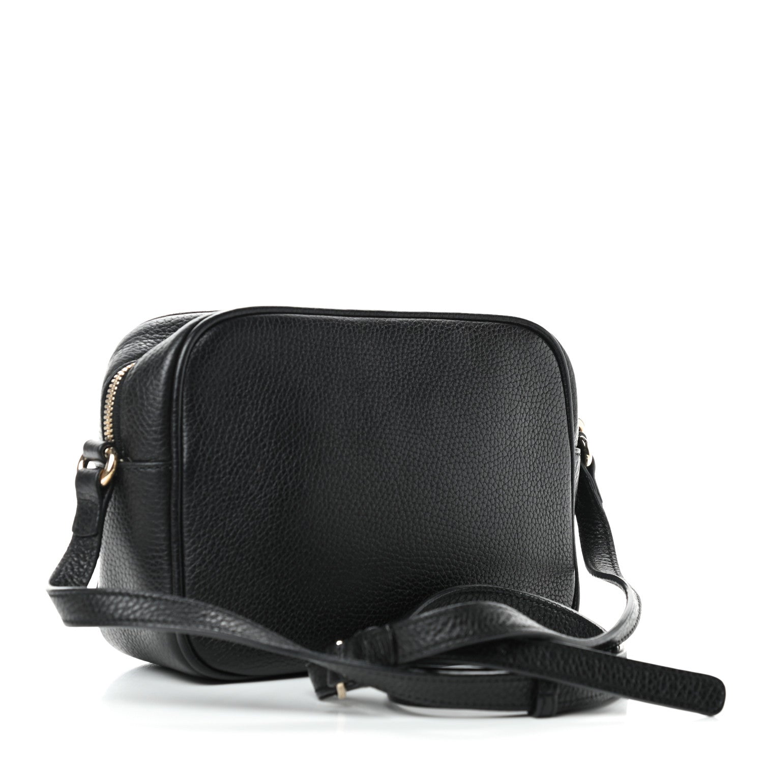 Gucci Pebbled Calfskin Small Soho Disco Bag Black 2 of 9