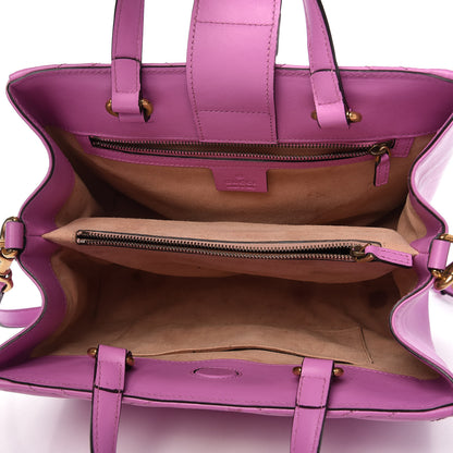 Gucci Calfskin Matelasse Small GG Marmont Tote Candy Mousse 5 of 10