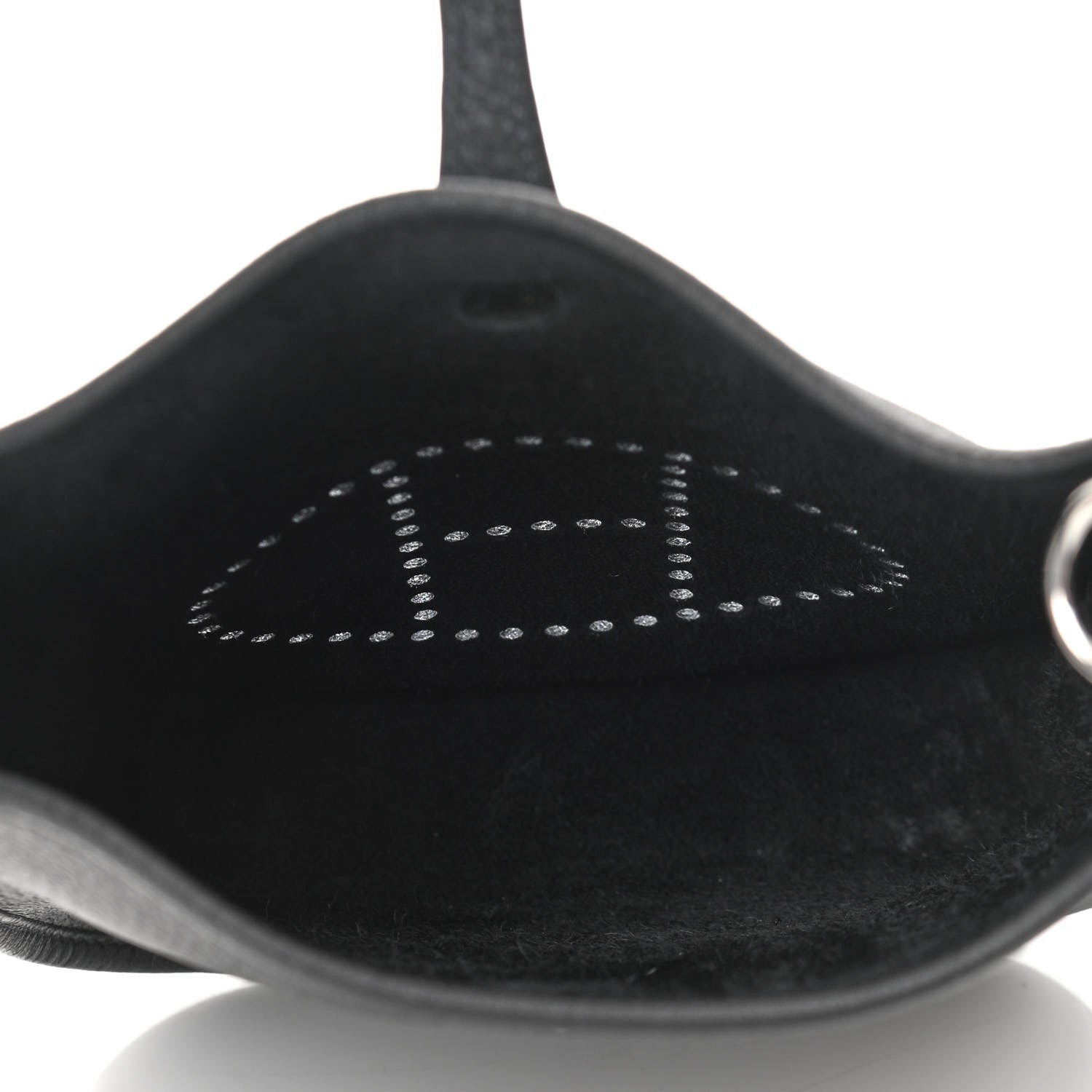 Hermes Taurillon Clemence Evelyne TPM Black 5 of 11