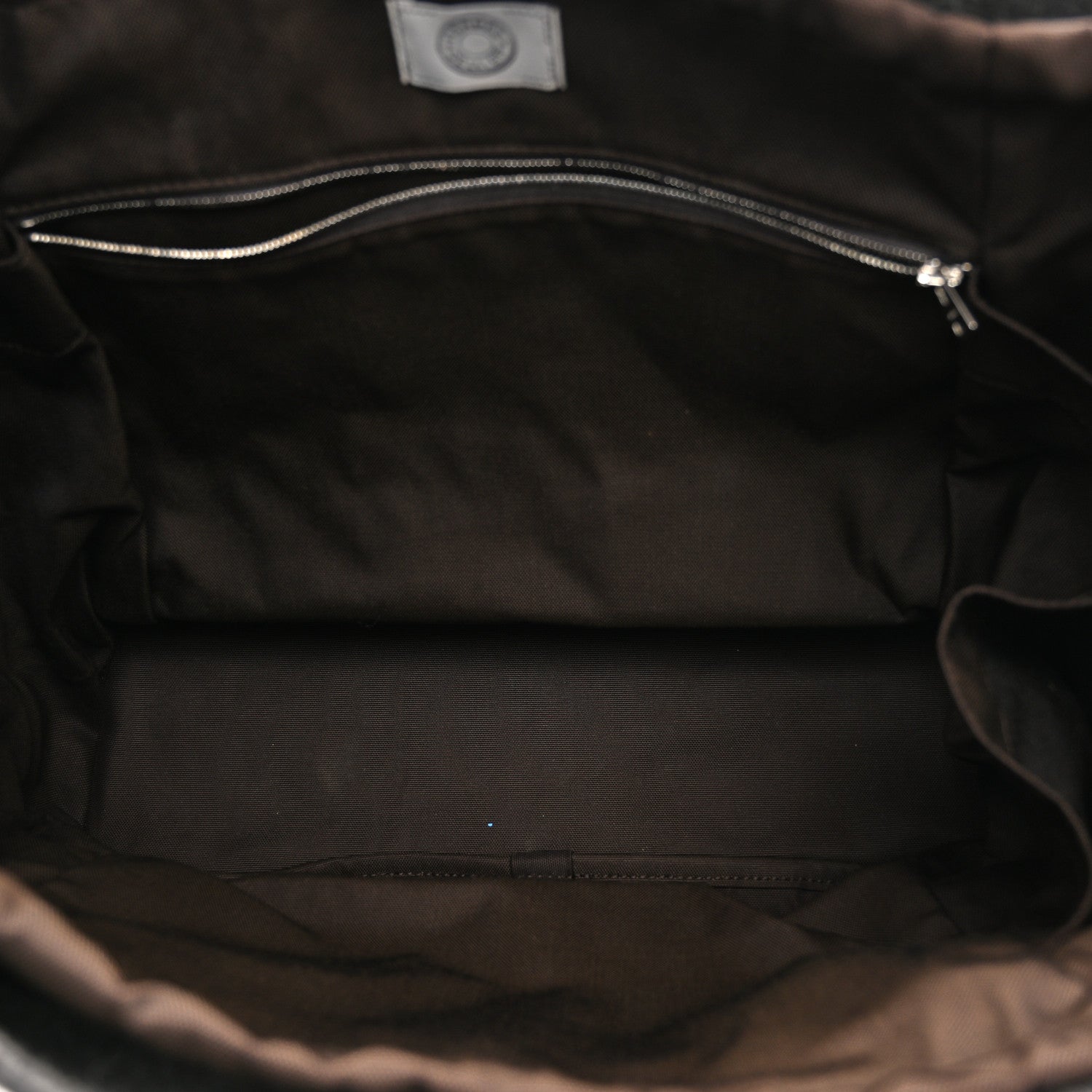 Hermes Felt Sac De Pansage Groom Bag Acier 5 of 9