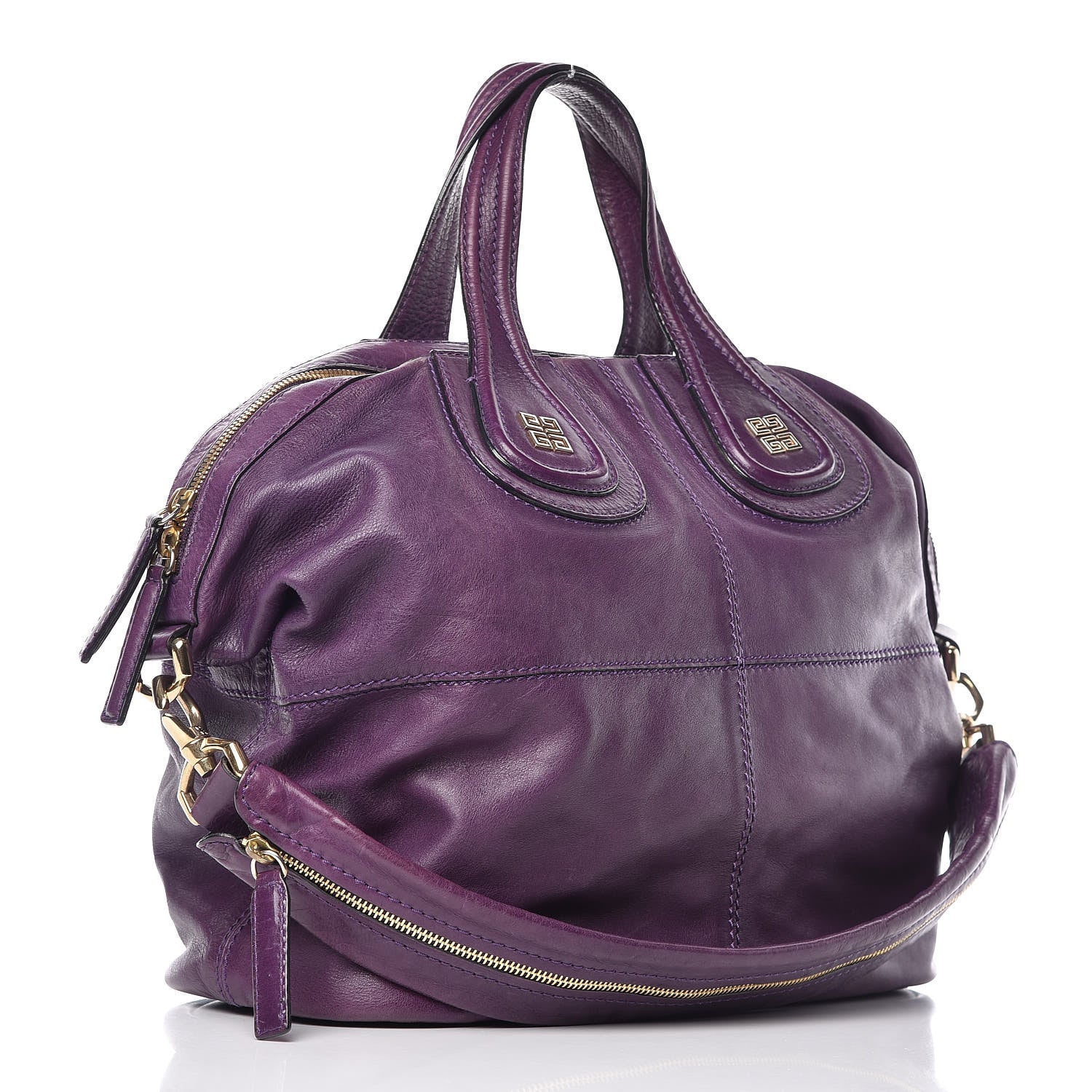 Givenchy Sugar Goatskin Medium Nightingale Aubergine 4 of 14