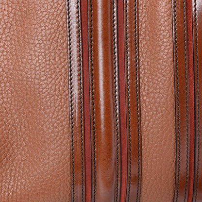 Burberry Grainy Calfskin Medium Alchester Bowling Bag Brown 15 of 15