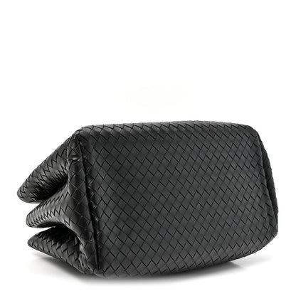 Bottega Veneta Small Intrecciato Small Roma Tote Black 3 of 9