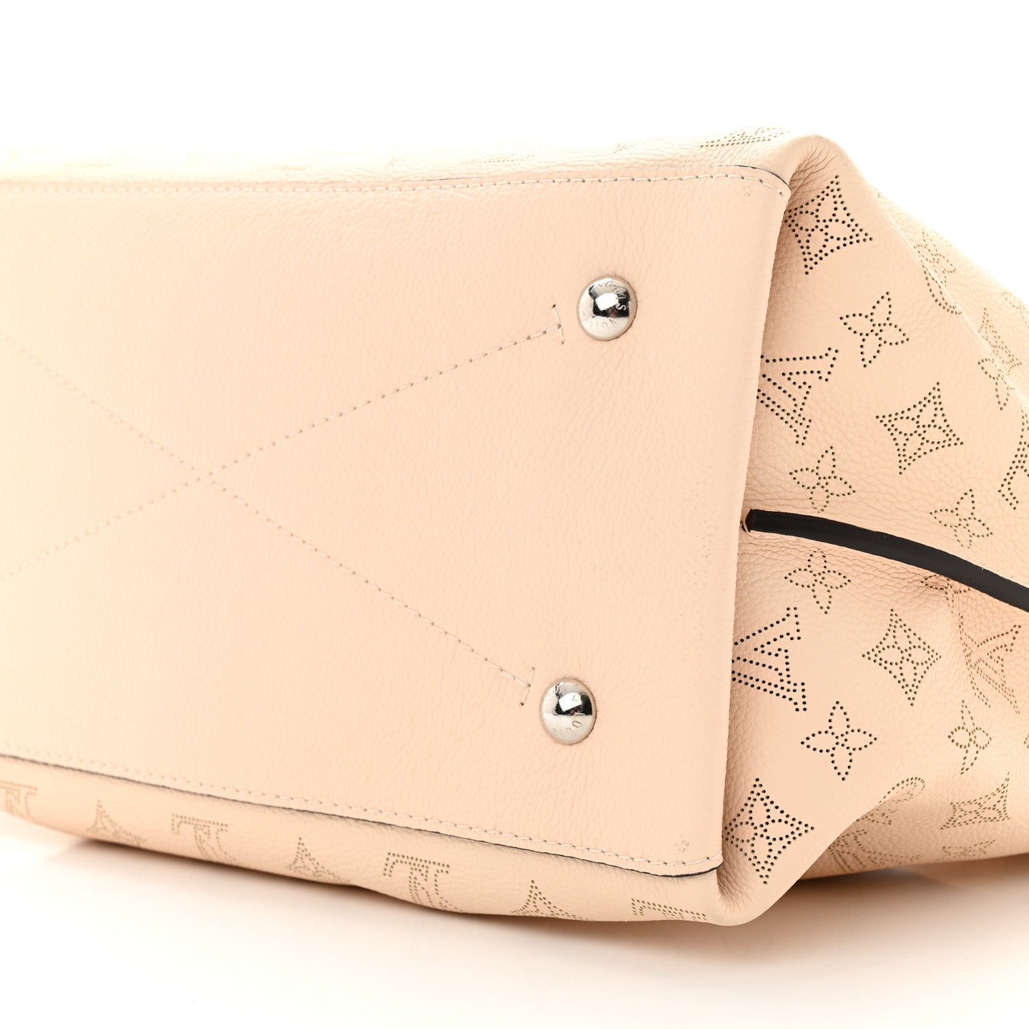 Louis Vuitton Mahina Carmel Hobo Creme 8 of 10