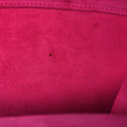 Saint Laurent Calfskin Classic Y Ligne Clutch Fuchsia 12 of 20