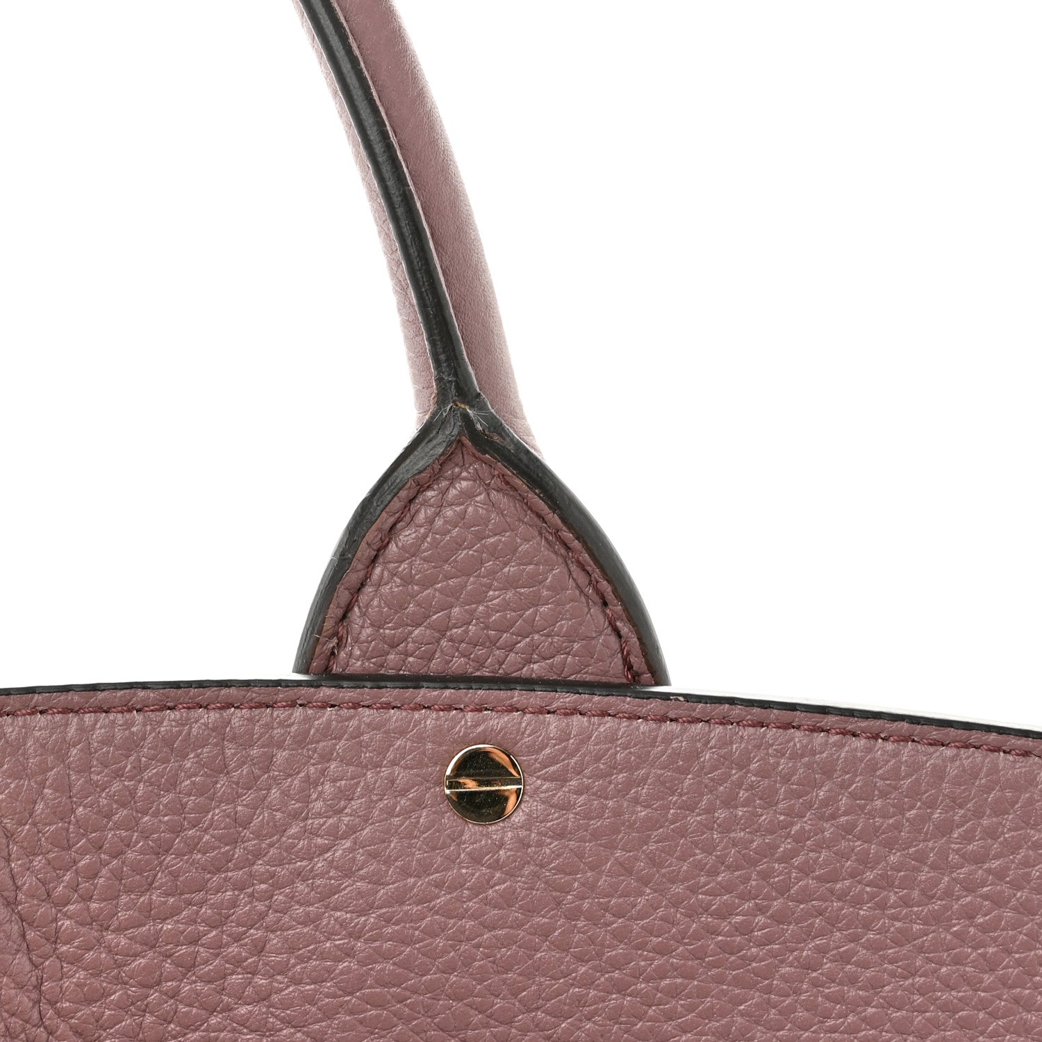 Salvatore Ferragamo Calfskin Large Studio Bag Caraway Seed 11 of 13