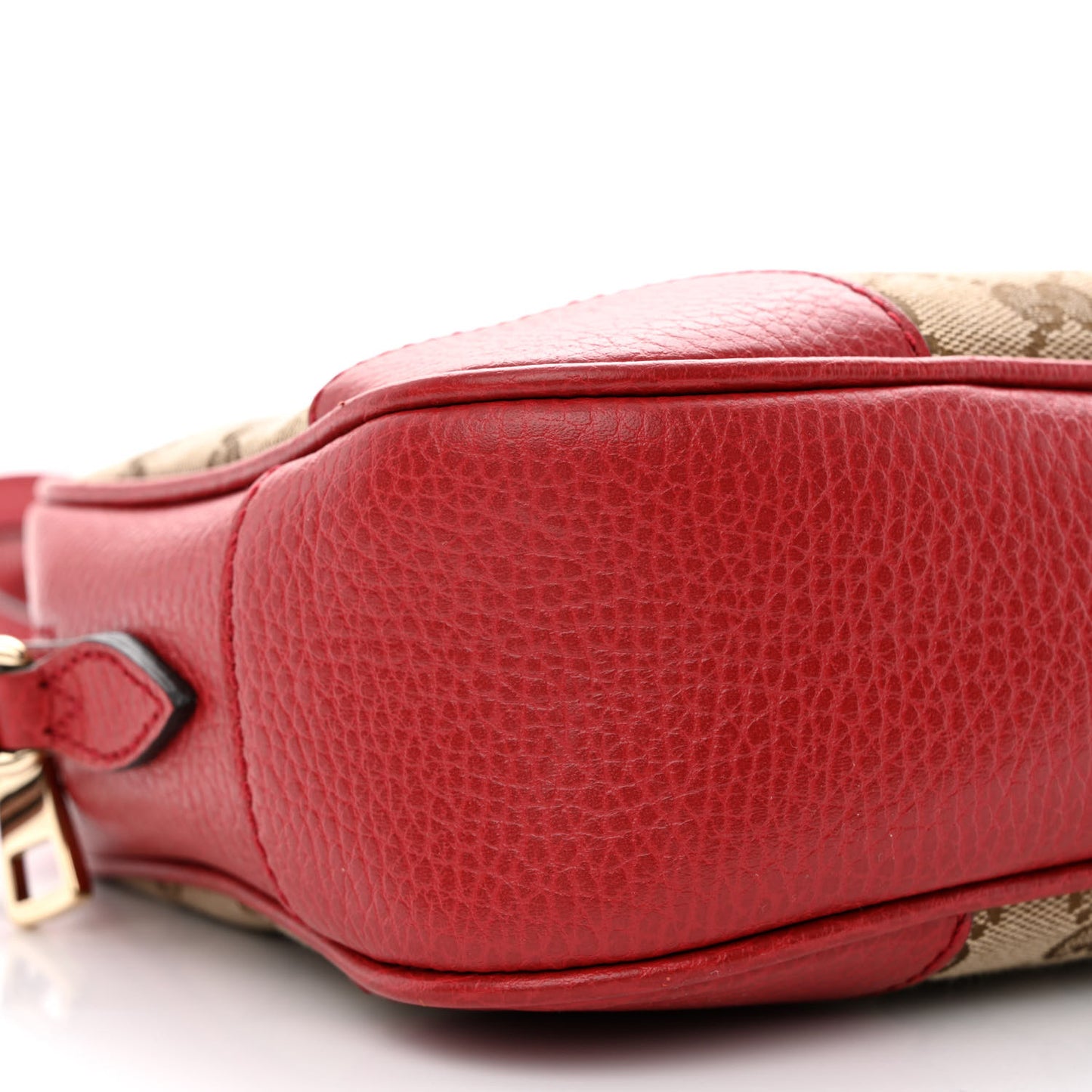 Monogram Mini Bree Messenger Bag Red