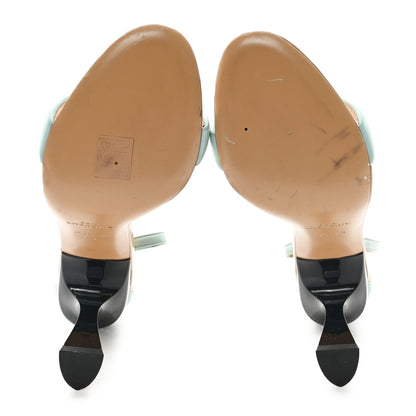 Givenchy Goatskin Carene Two Toned Sandals 40 Acqua Marine 6 of 11