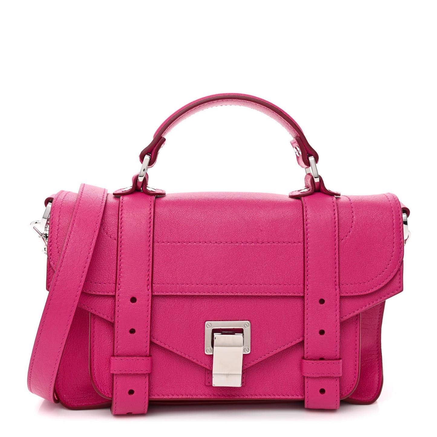 Lambskin Tiny PS1 Satchel Fleur de Lys