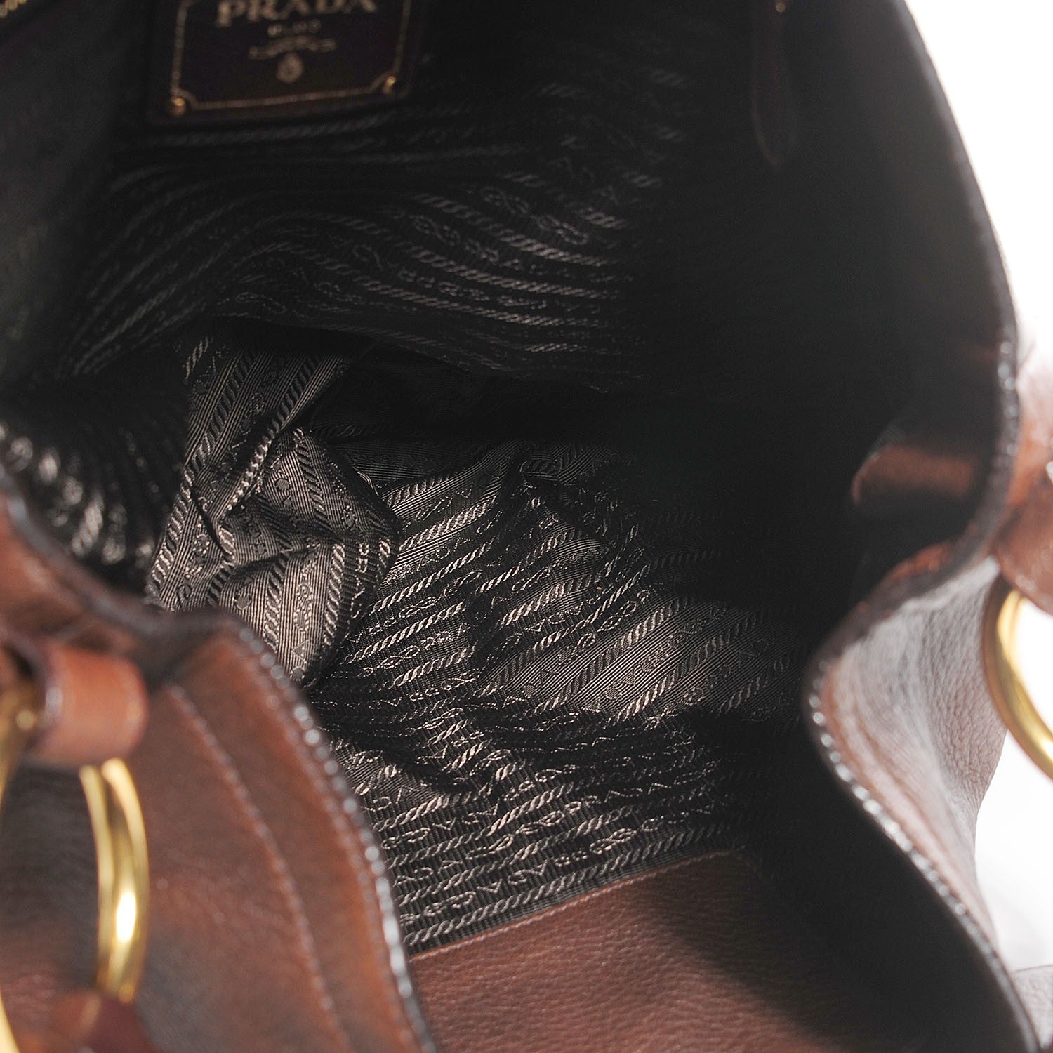 Prada Cervo Antik Hobo Cacao 15 of 20