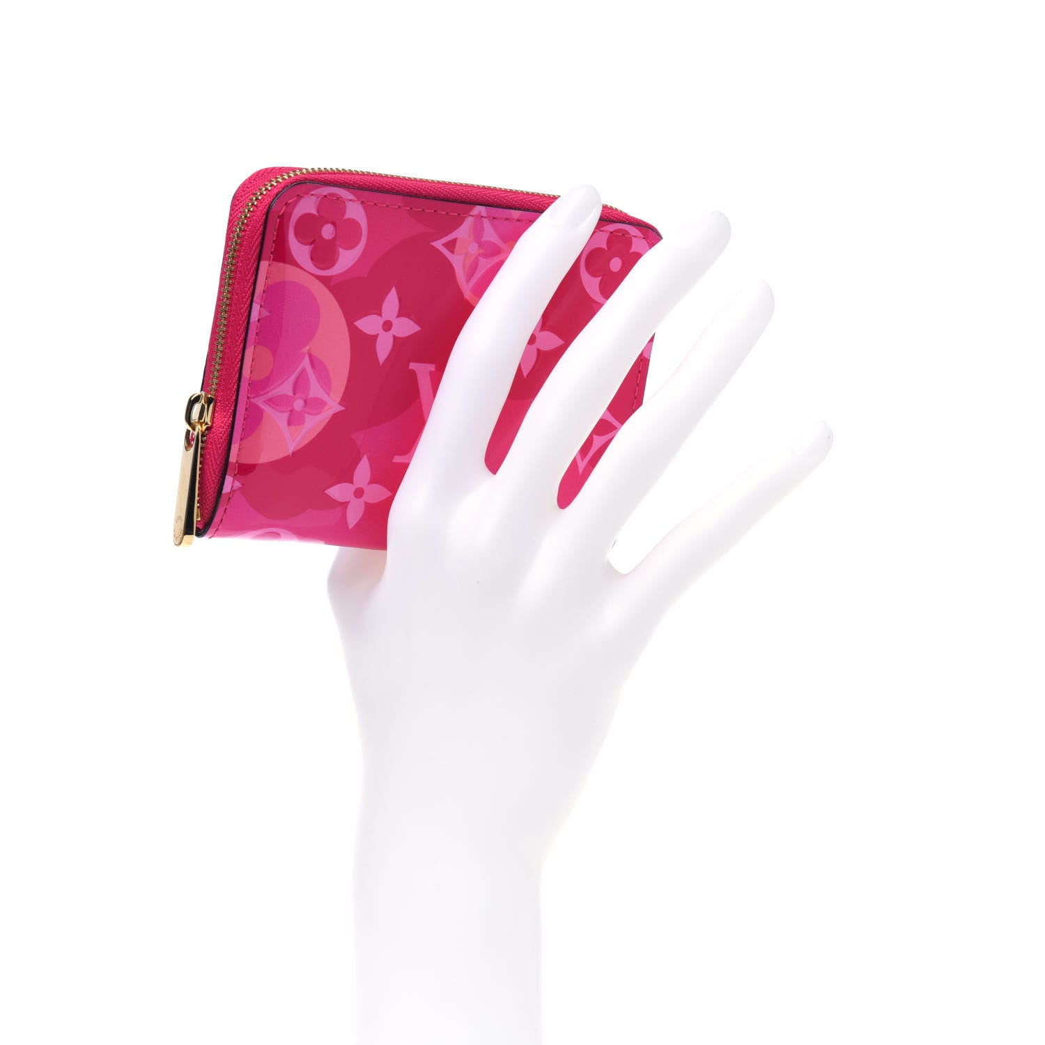 Louis Vuitton Vernis Valentine Zippy Coin Purse Fuchsia 2 of 8