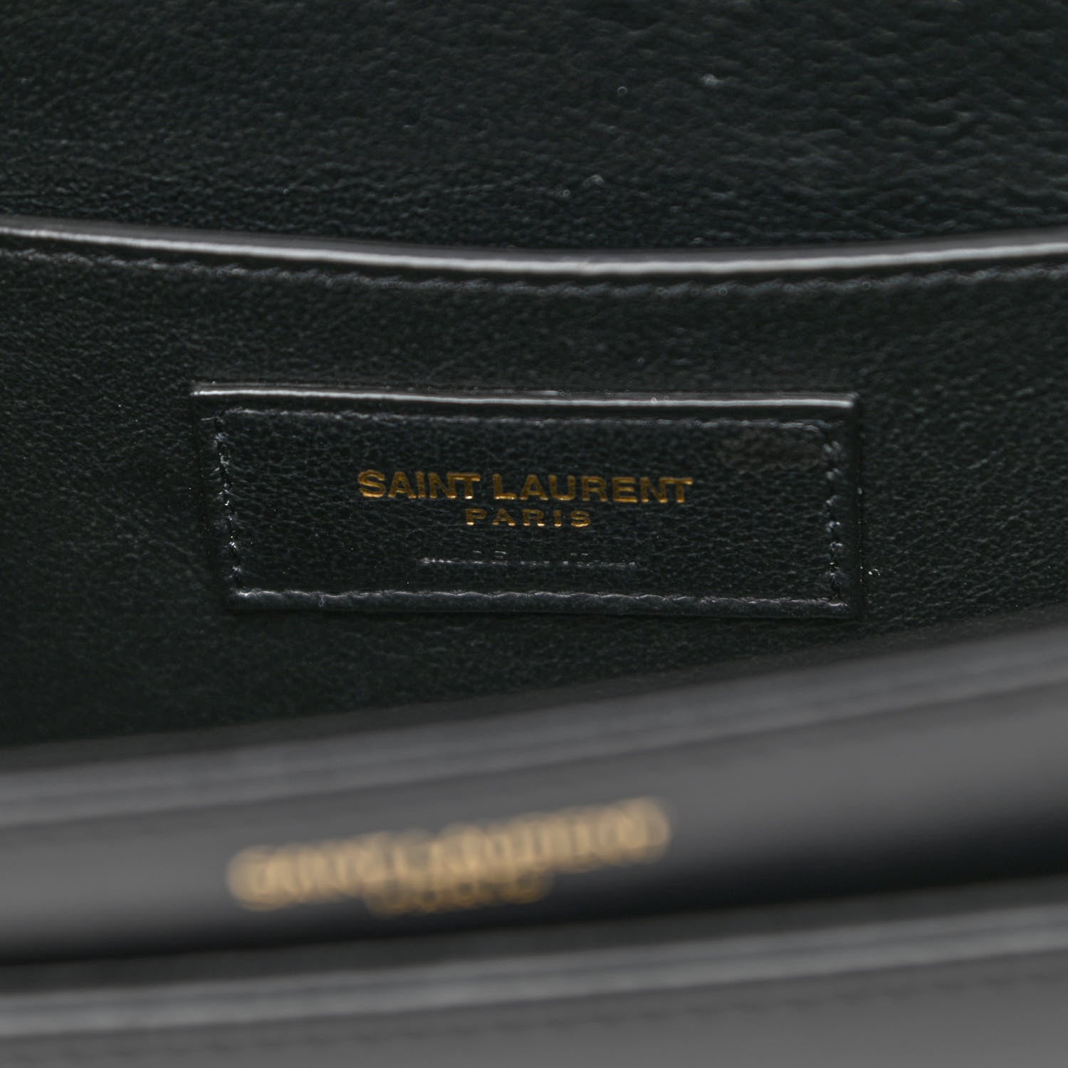 Saint Laurent Calfskin Le 61 Shoulder Bag Black 5 of 10
