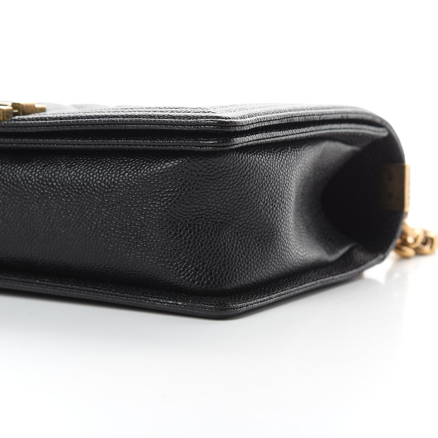 Caviar Quilted New Medium Boy Flap Black