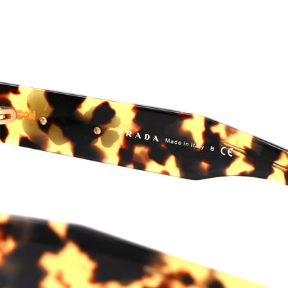 Prada Acetate Flower Poeme Sunglasses SPR25P Tortoise 7 of 9