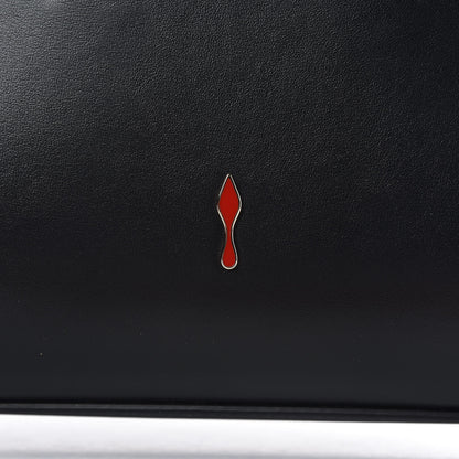 Christian Louboutin Calfskin Patent Leopard Studded Small Paloma Black 13 of 13