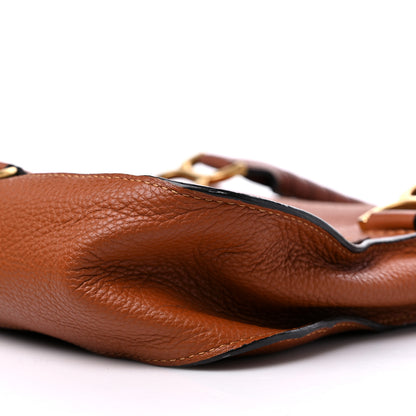 Chloe Calfskin Small Marcie Satchel Tan 9 of 13