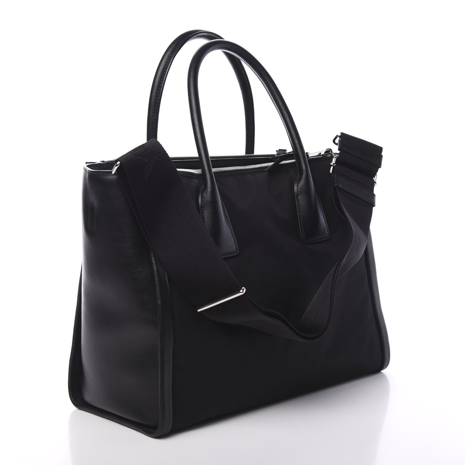 Prada Nylon Grace Lux Concept Tote Black 2 of 8