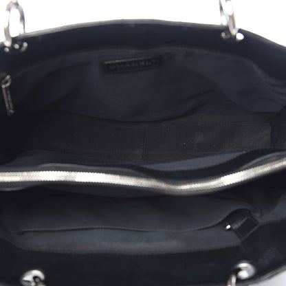 Chanel Caviar Quilted Grand Shopping Tote GST Black 5 of 17