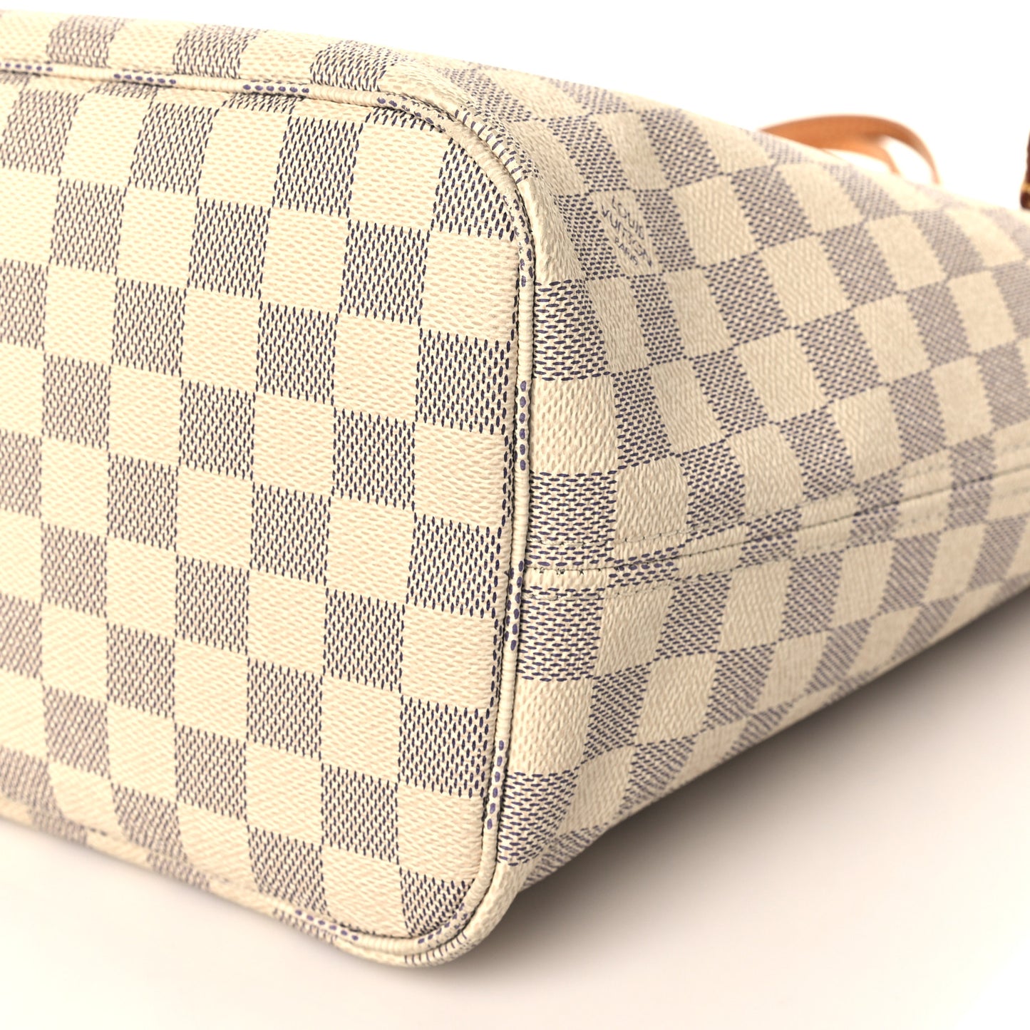 Damier Azur Neo Neverfull MM Rose Ballerine