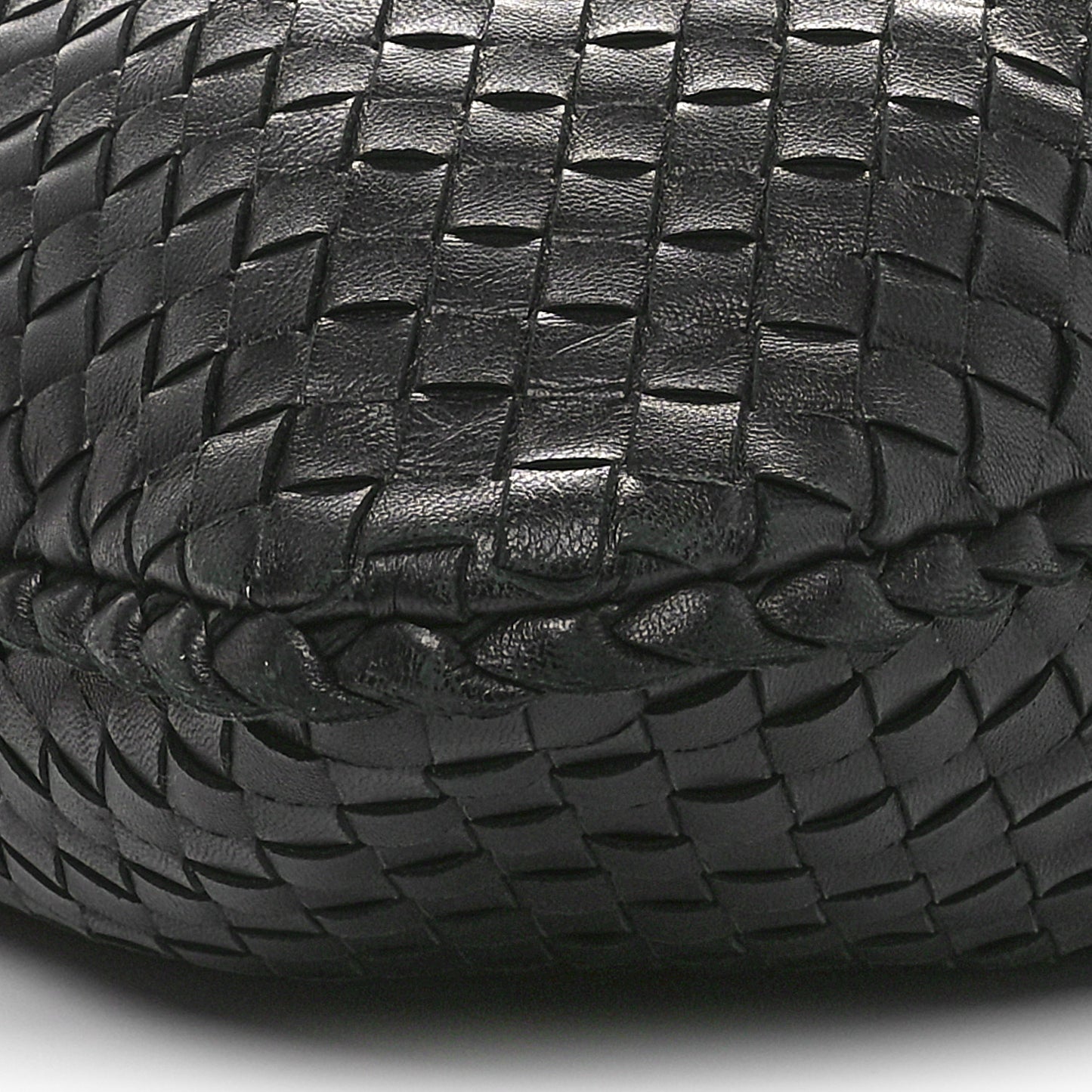 Nappa Intrecciato Maxi Veneta Hobo Black