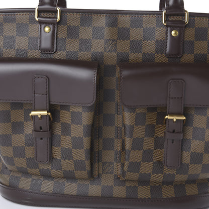 Louis Vuitton Damier Ebene Manosque GM 9 of 10