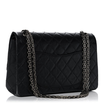 Chanel Aged Calfskin Quilted 2.55 Reissue 226 Flap Black 3 of 13