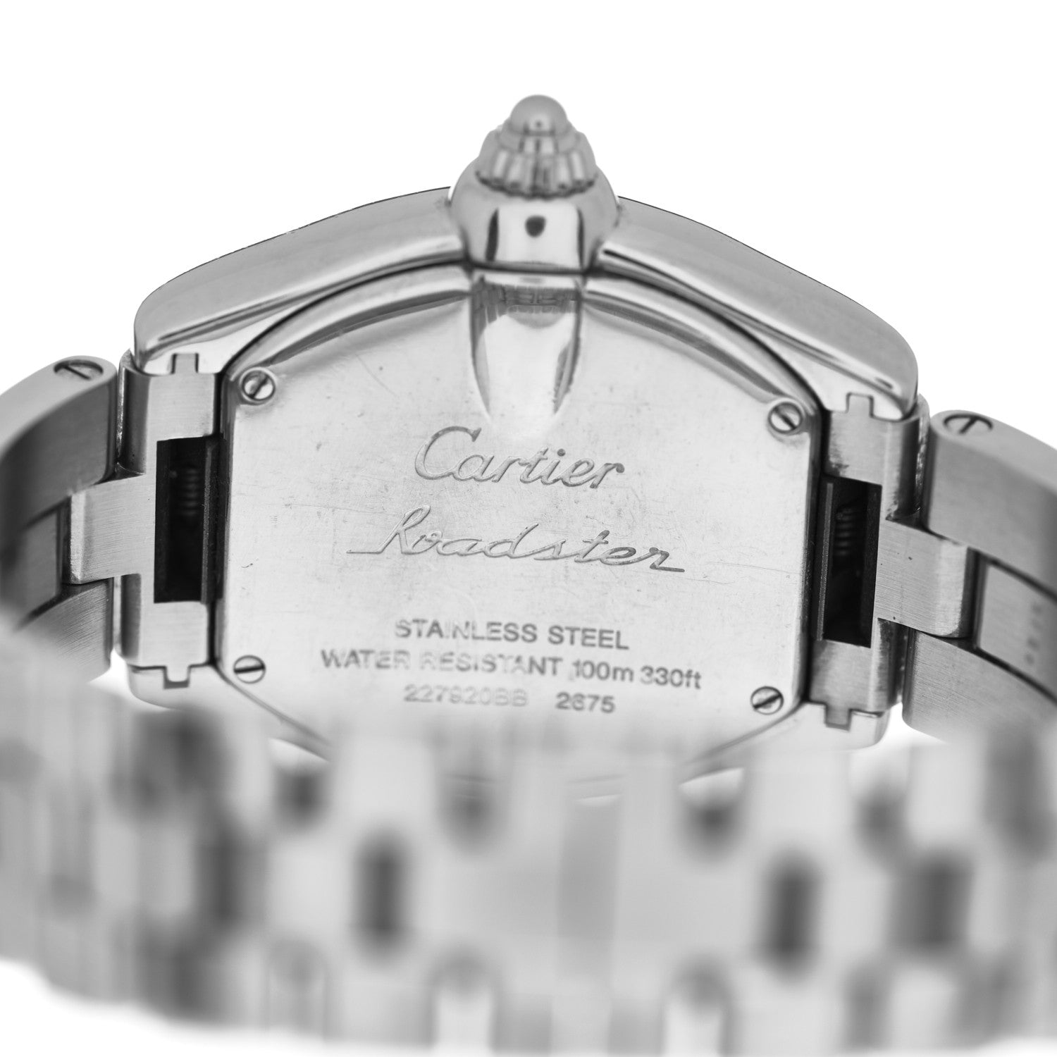 Cartier Stainless Steel 33mm Roadster Quartz Watch 4 of 5