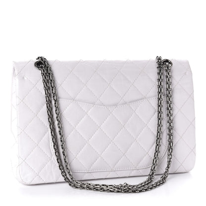 Chanel Aged Calfskin 50th Anniversary 2.55 Reissue 227 White 4 of 14