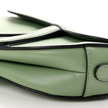 Christian Dior Calfskin Mini Saddle Bag Green 8 of 8