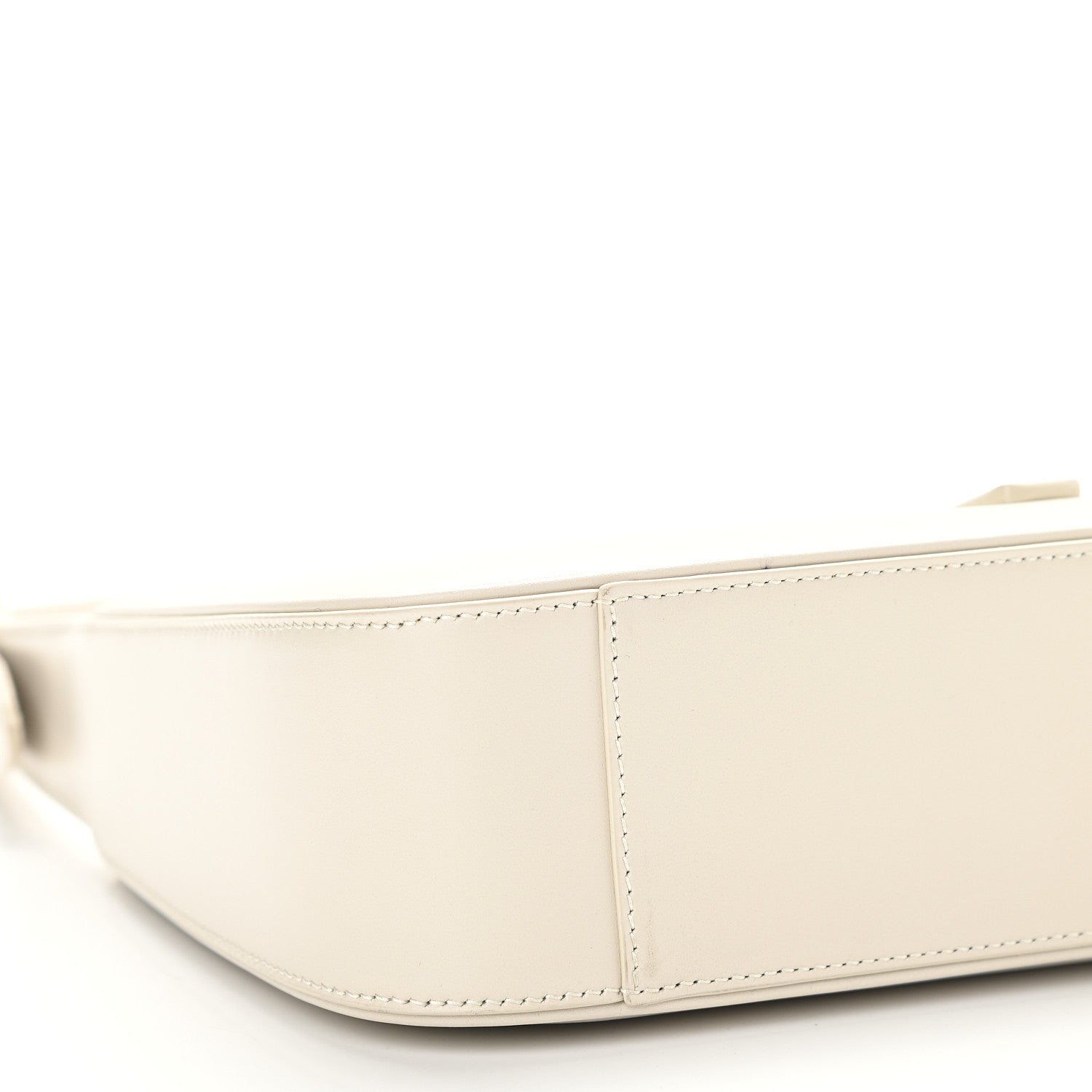 Saint Laurent Smooth Calfskin Le 5 A 7 Hobo Blanc Vintage 7 of 8