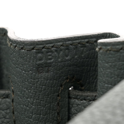Hermes Togo Kelly Retourne 28 Vert Amande 7 of 12