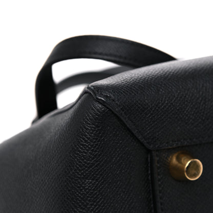 Celine Grained Calfskin Mini Belt Bag Black 8 of 14