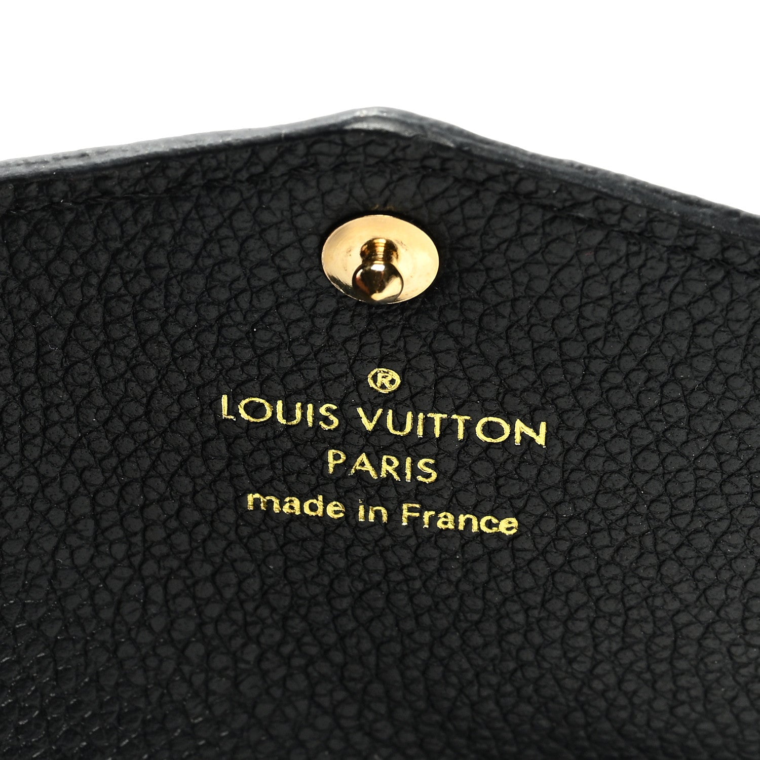 Louis Vuitton Empreinte Key Pouch Black 6 of 6