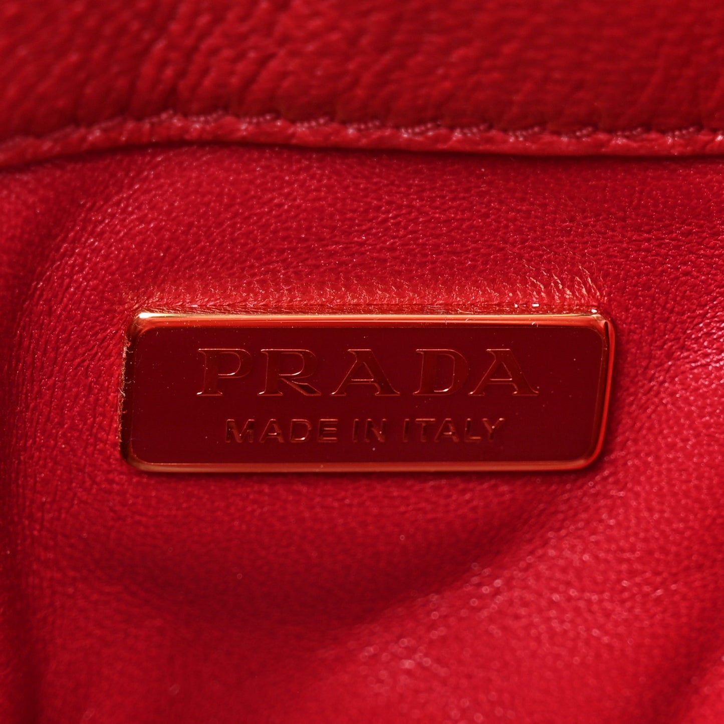 Nappa Petit Sac Mini Bucket Bag Ciliegia