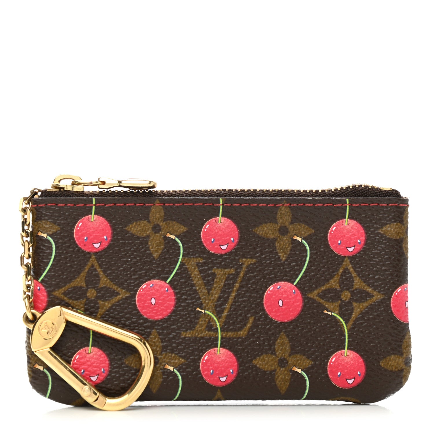 Louis Vuitton Monogram Cerises Key Pouch 1 of 7