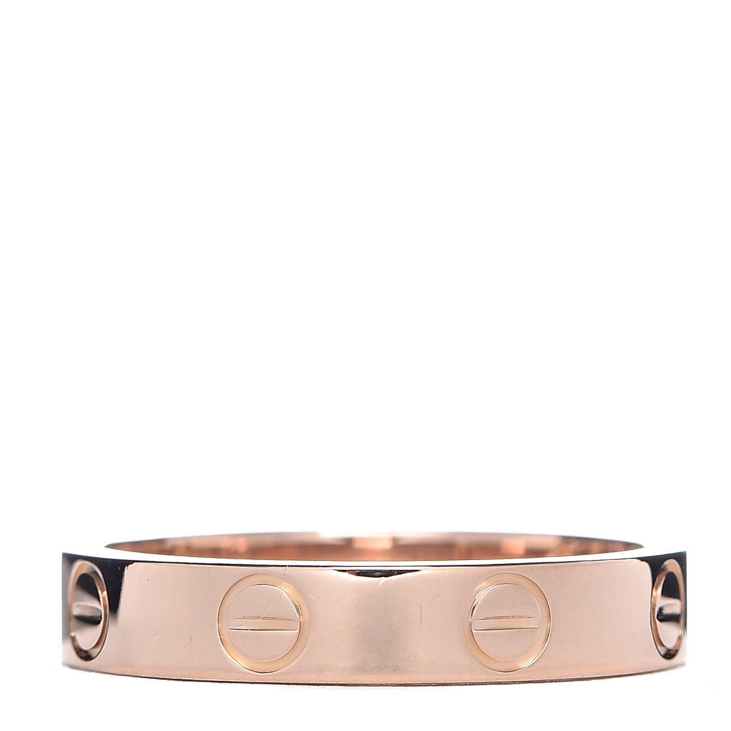 Cartier 18K Pink Gold 3.5mm LOVE Wedding Band Ring 52 6 3 of 4