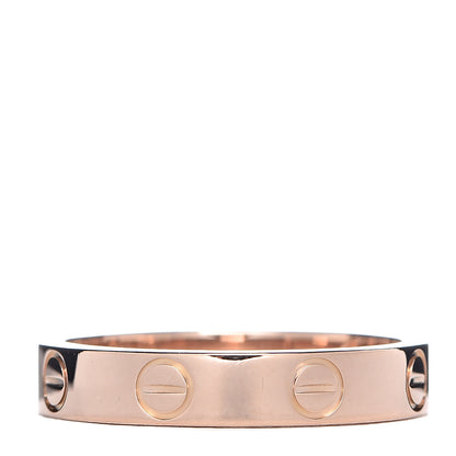 Cartier 18K Pink Gold 3.5mm LOVE Wedding Band Ring 52 6 3 of 4