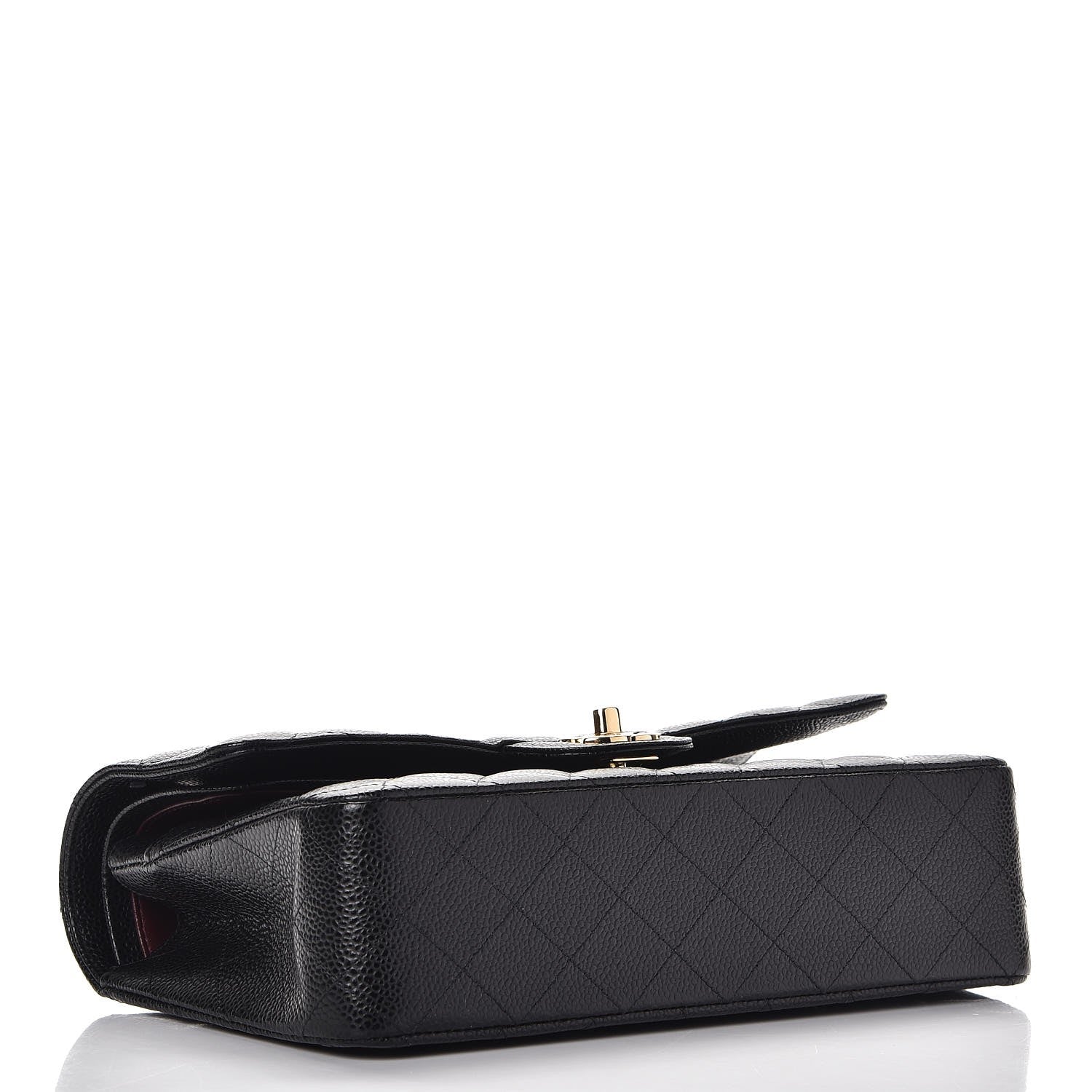 Chanel Caviar Quilted Medium Double Flap Black 4 of 8